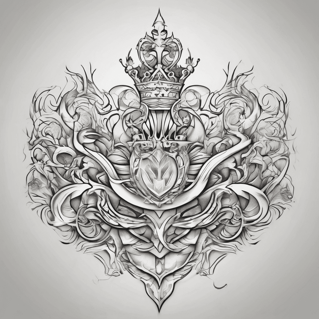 A beautiful tattoo design featuring the name "Majesty" in elegant lettering