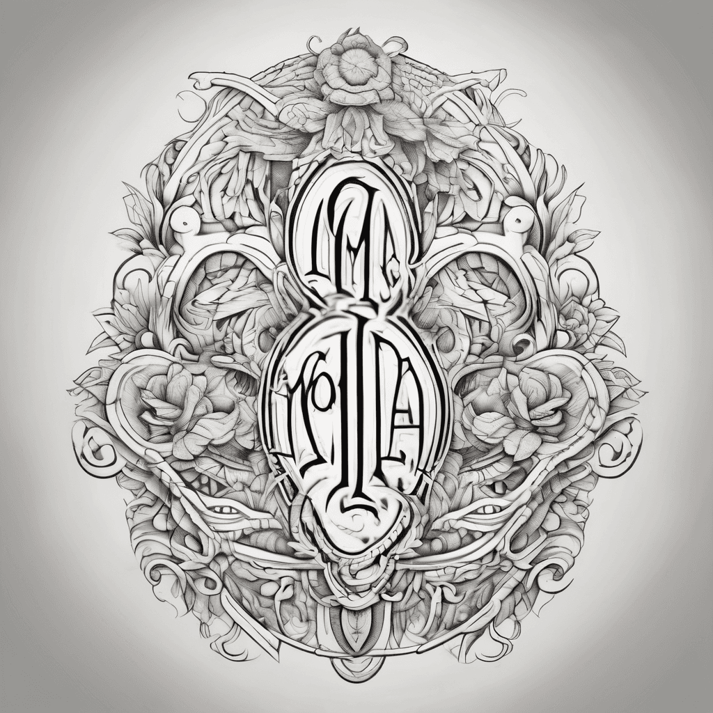 A beautiful tattoo design featuring the name "Morelia" in elegant lettering