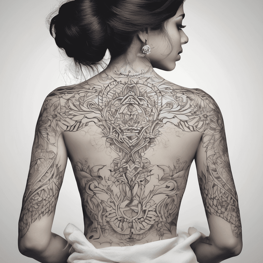 A beautiful tattoo design featuring the name "Nirmala" in elegant lettering