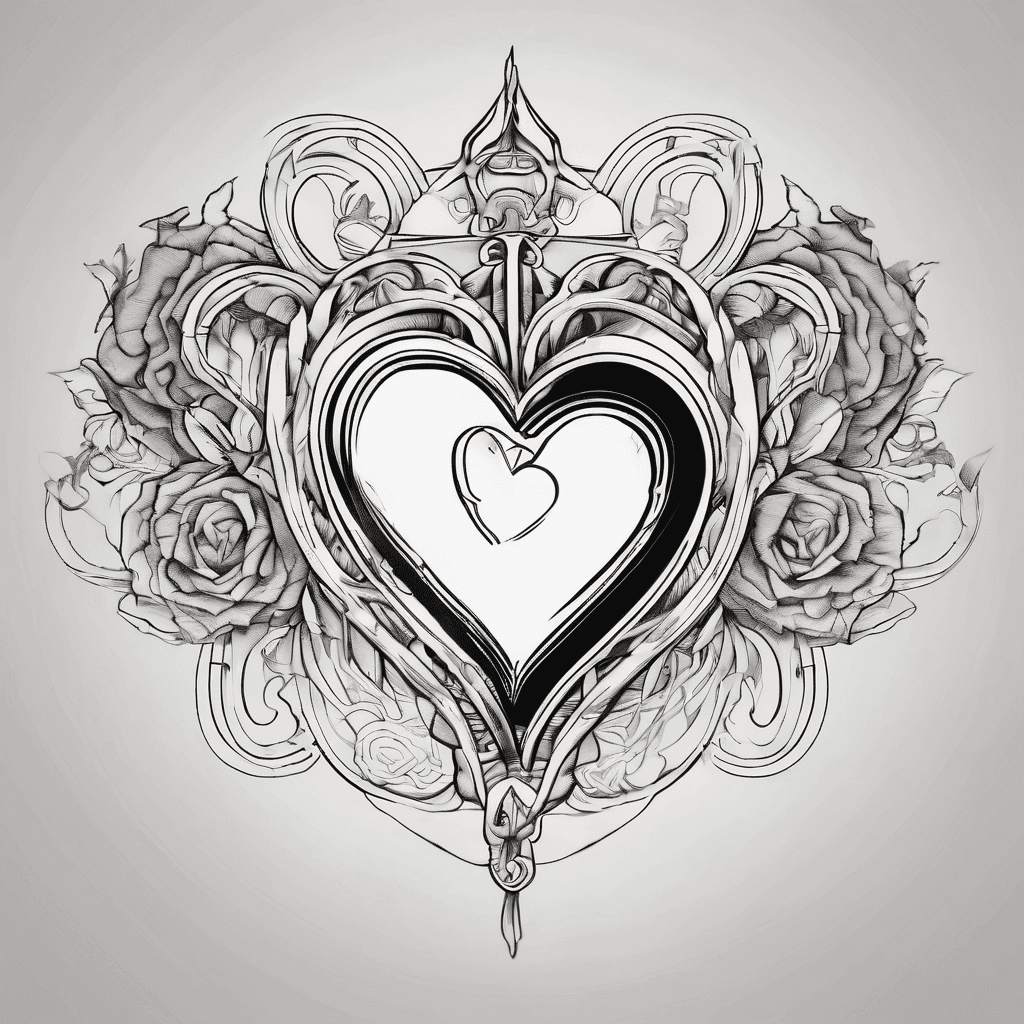 Small heart with 03/13