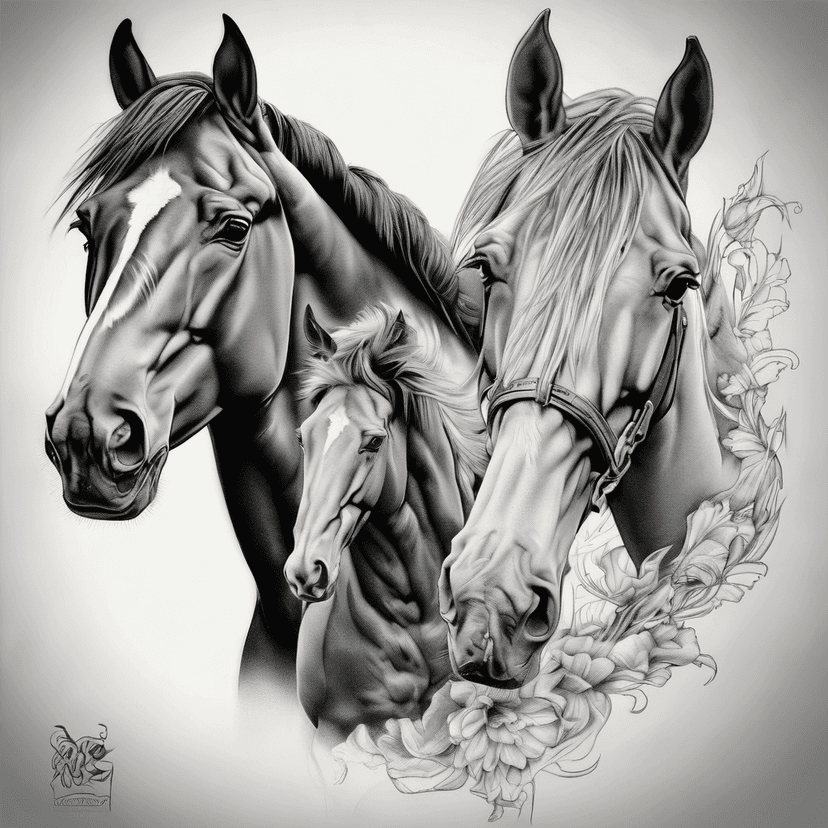Idea per tatuaggio horse