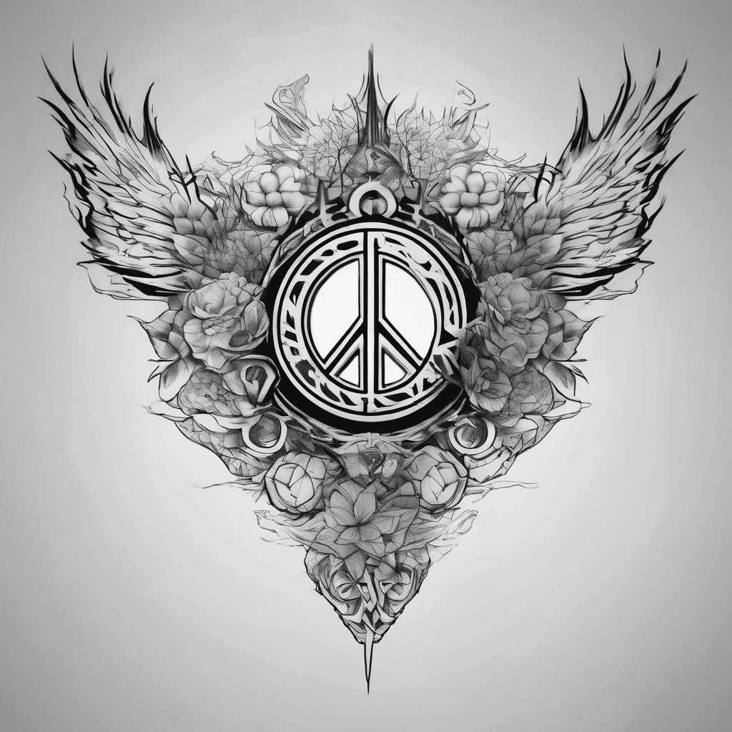 One peace anime tattoo