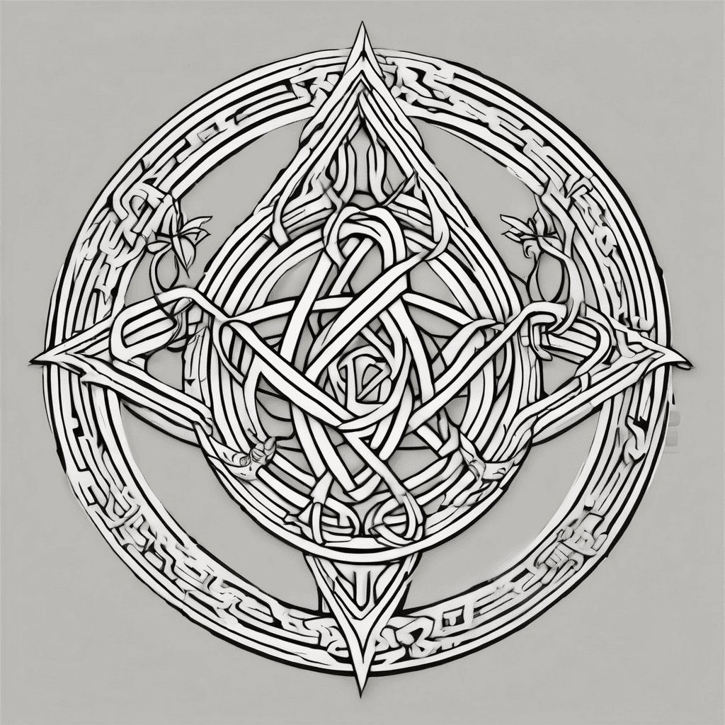 Witches knot and Tetragrammaton