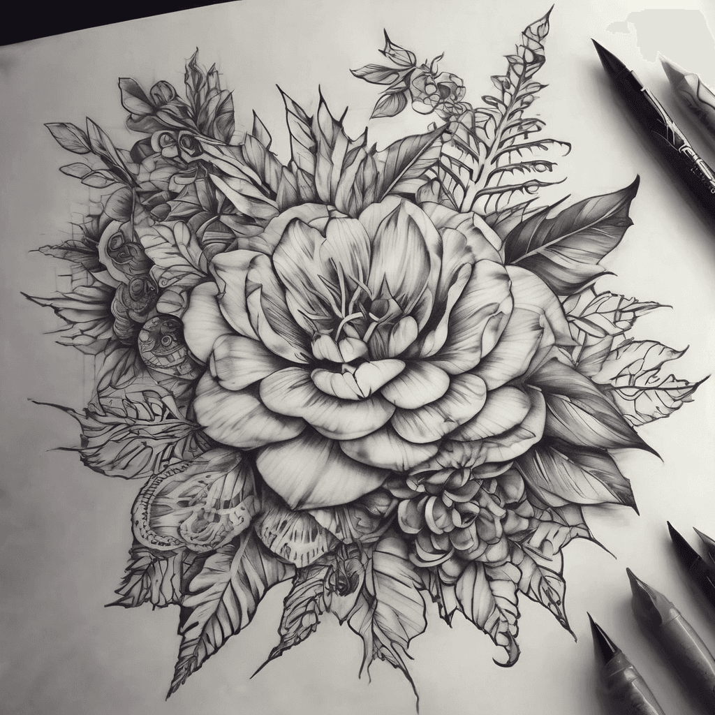 Múltiples sketches de ideas de tatuaje estilo henna/playero que se puedan usar en todo el cuerpo, diseños para cada uno de estos: brazos, costilla, espalda, espalda baja, un lado de la cadera, espalda, entre medio del pecho, detrás de orejas
Incluir uno minimalista en base al cristianismo