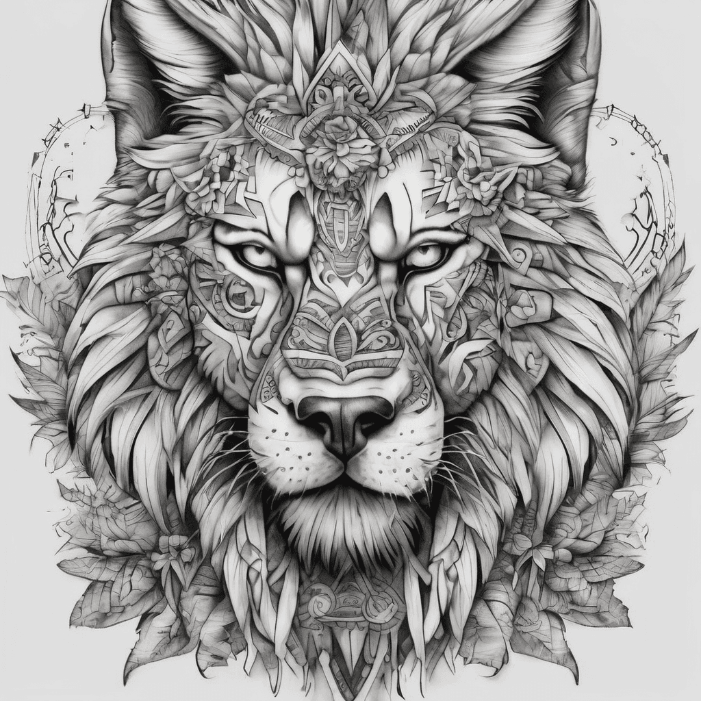 tatu com as letras m,s,l e os simbolos que a caracterizam lobo,chama,e uma montanha e queria que as letras tivessem dentro mas nao se notassem nao muito e que estivessem dentro do simblo