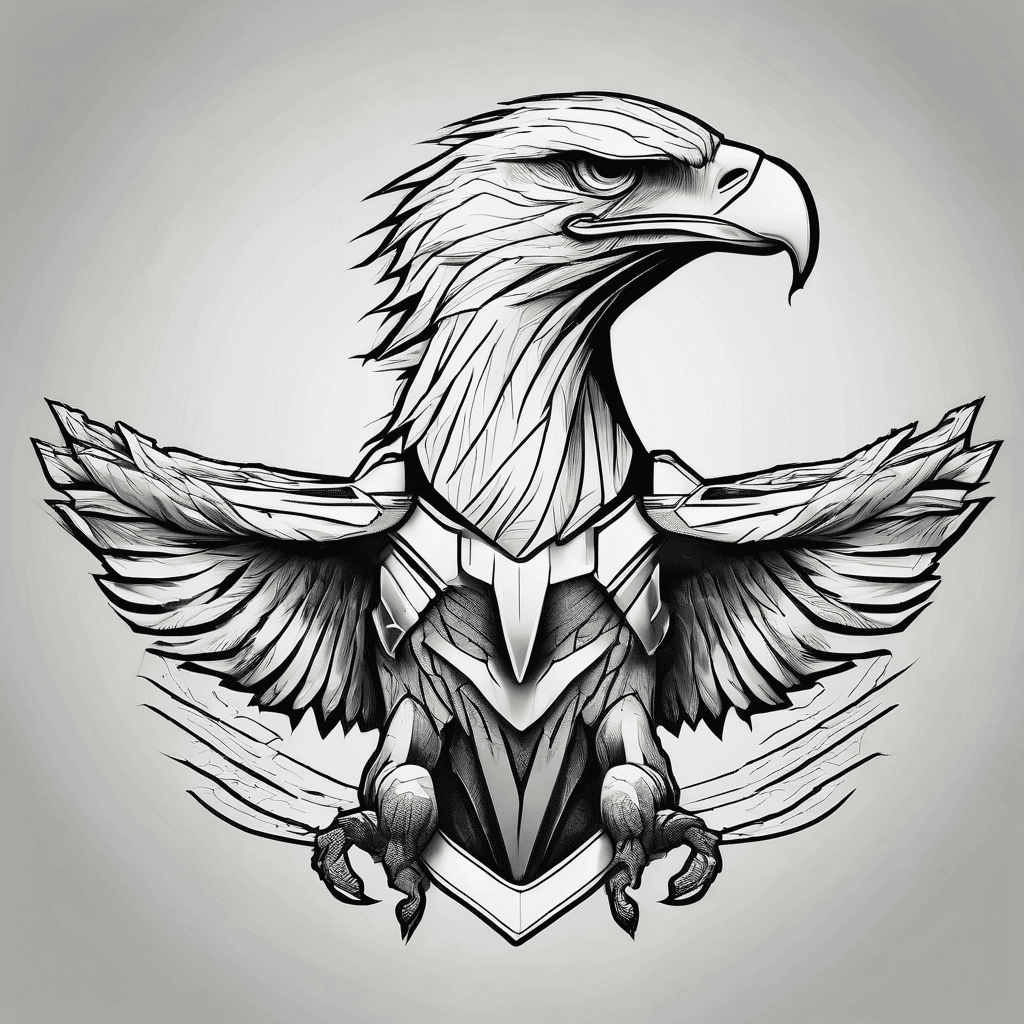 Bald eagle, Daredevil,Gundam