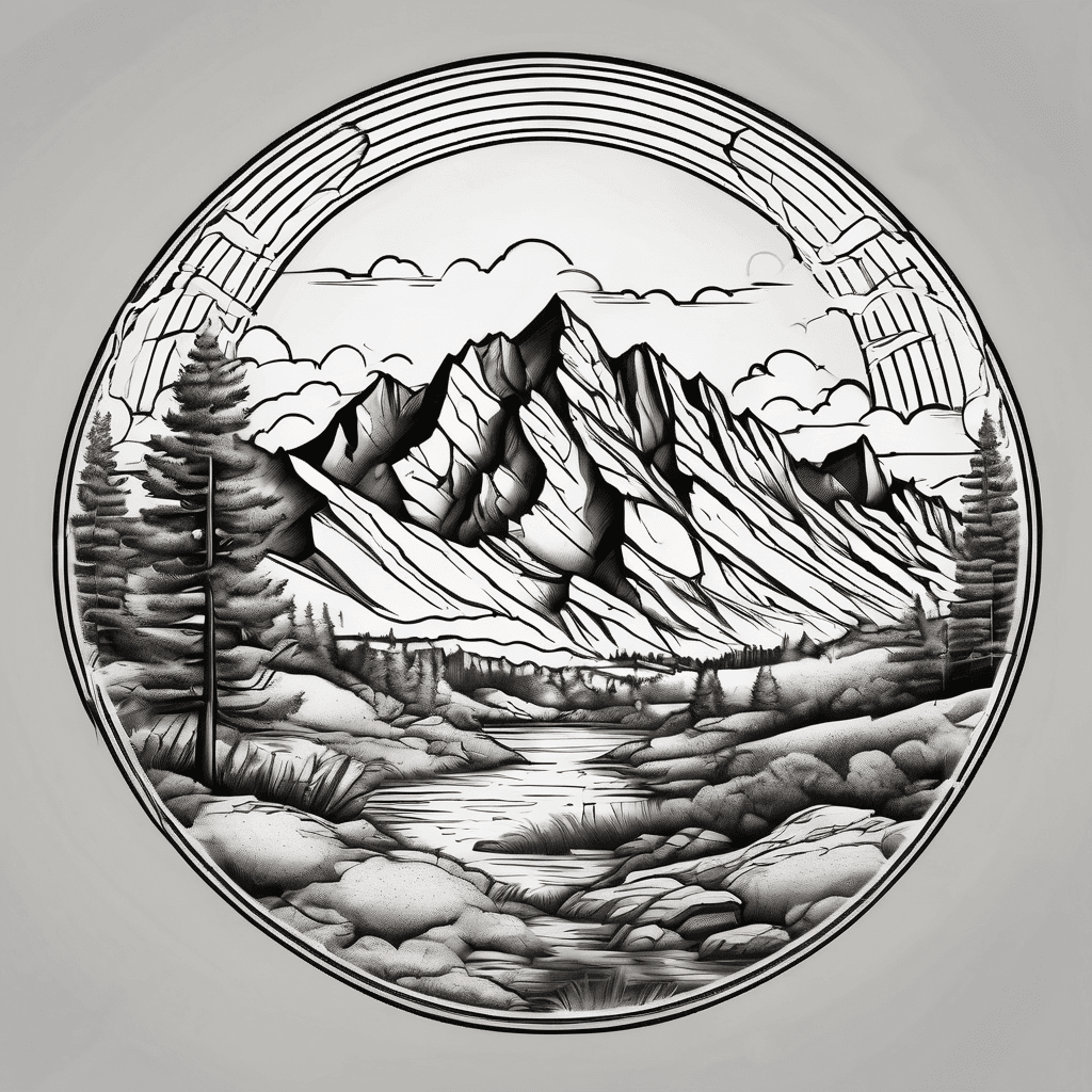 Colorado landscape, Christian symbolism, marriage bond
