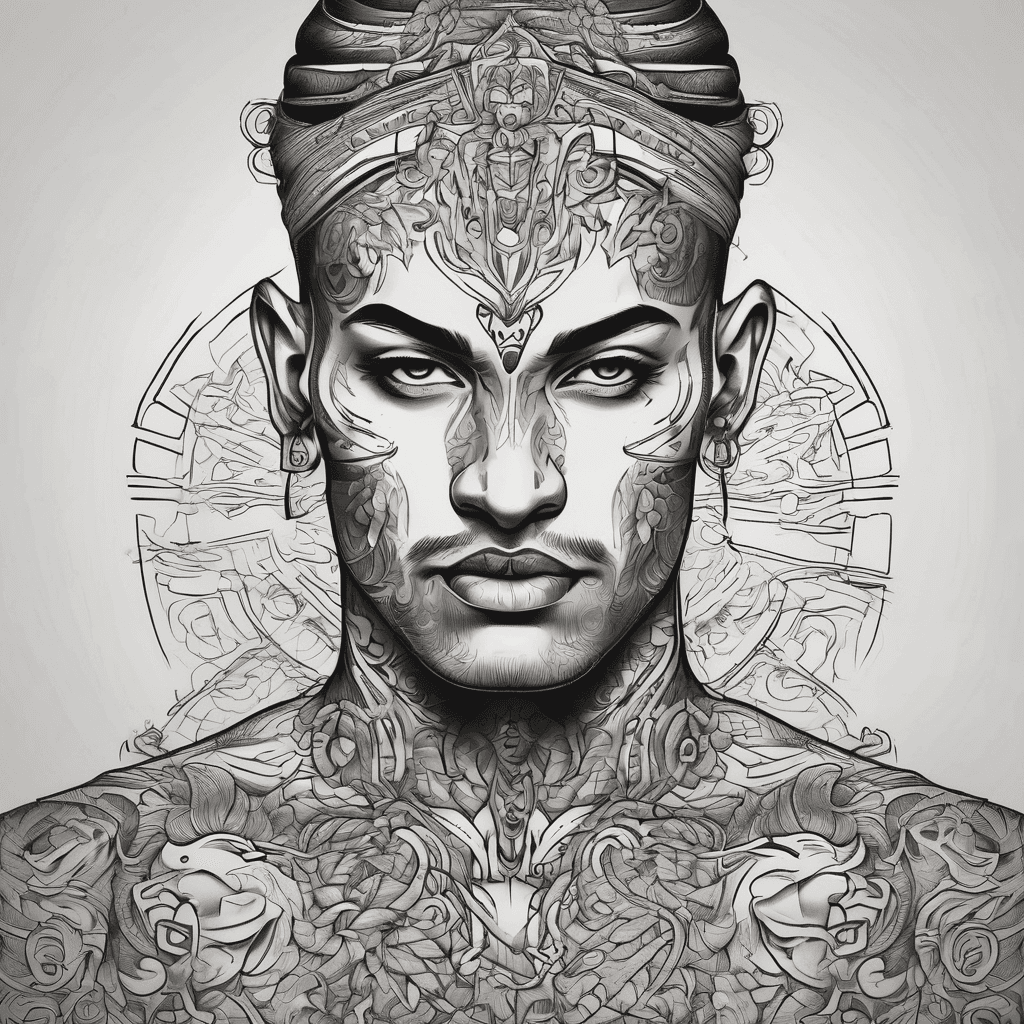 I just want tatoo of my name Mahendra