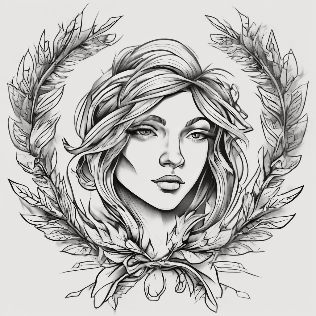 II.II.MMIV
With a laurel wreath wrapped around the numerals