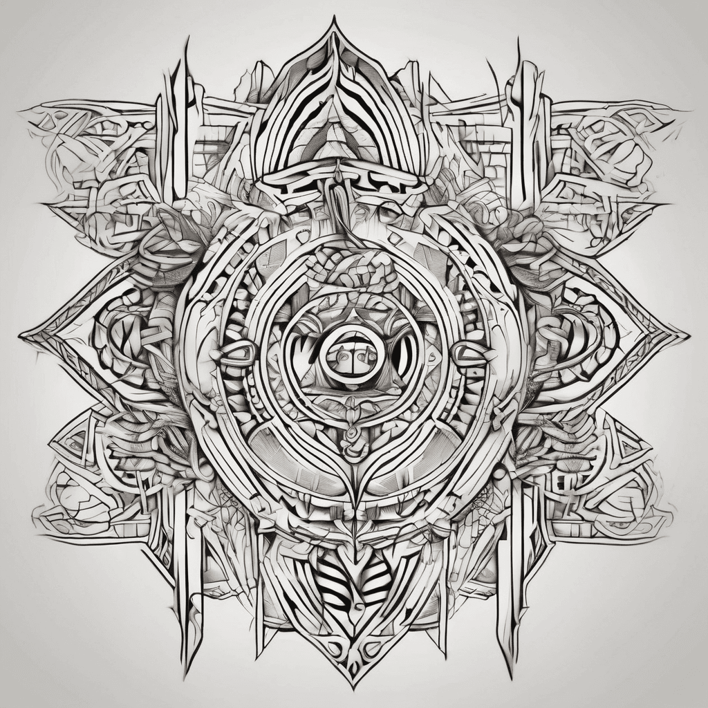 can you recommend a tribal family tattoo with names rekha, jonathan, noah