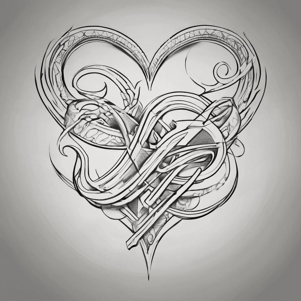 the name Inti in cursive with a heart and infinity symbol