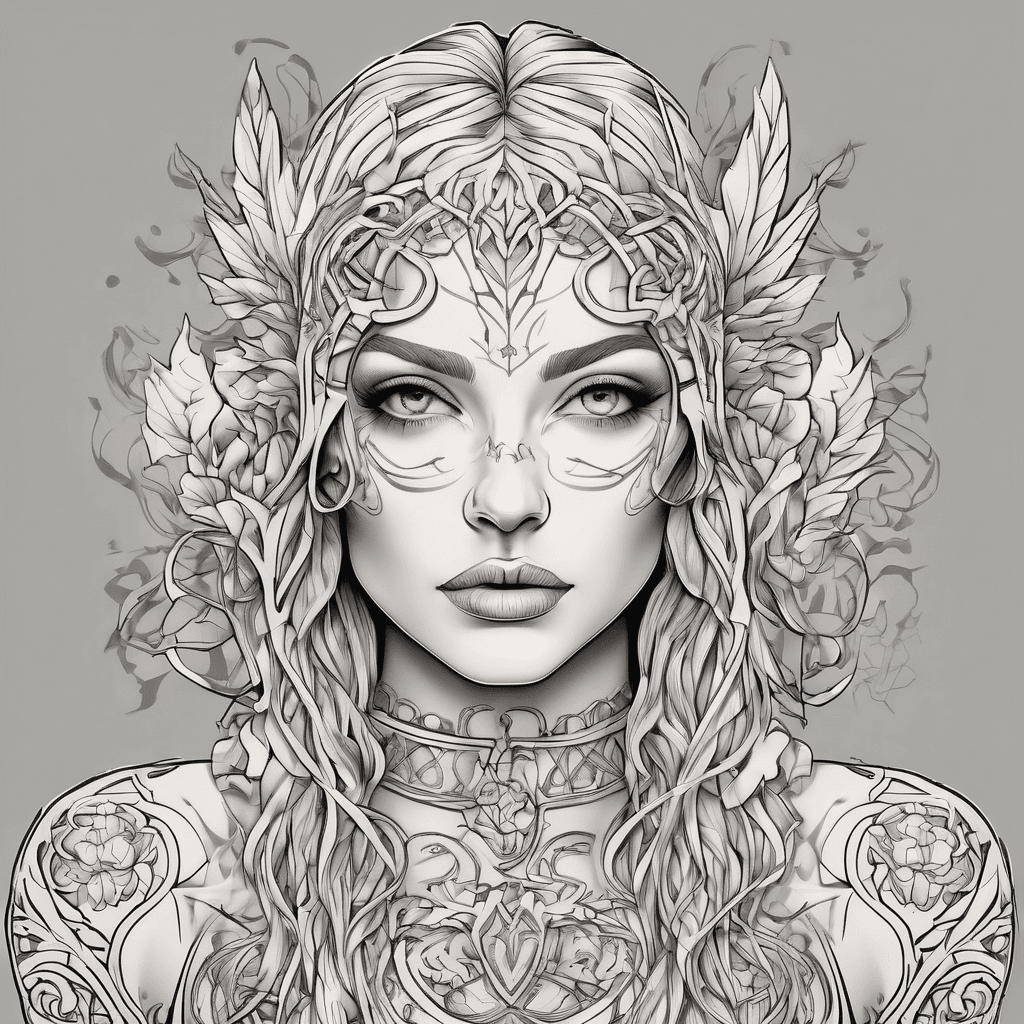 A beautiful tattoo design featuring the name "Freya anais" in elegant lettering
