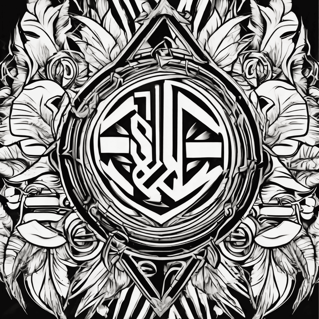Shinedown symbol with tropical