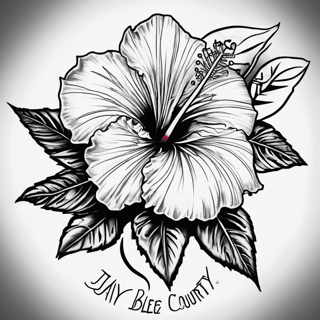 text and lettering
"Jay Lee Bre Courty"
with hibiscus on my forearm
realism