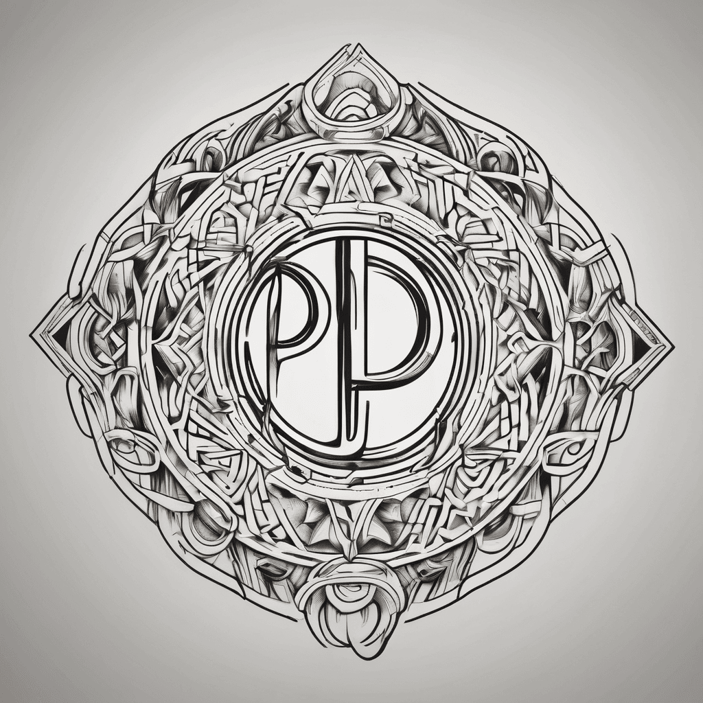A symbol created by overlapping letters of the name Dilyn