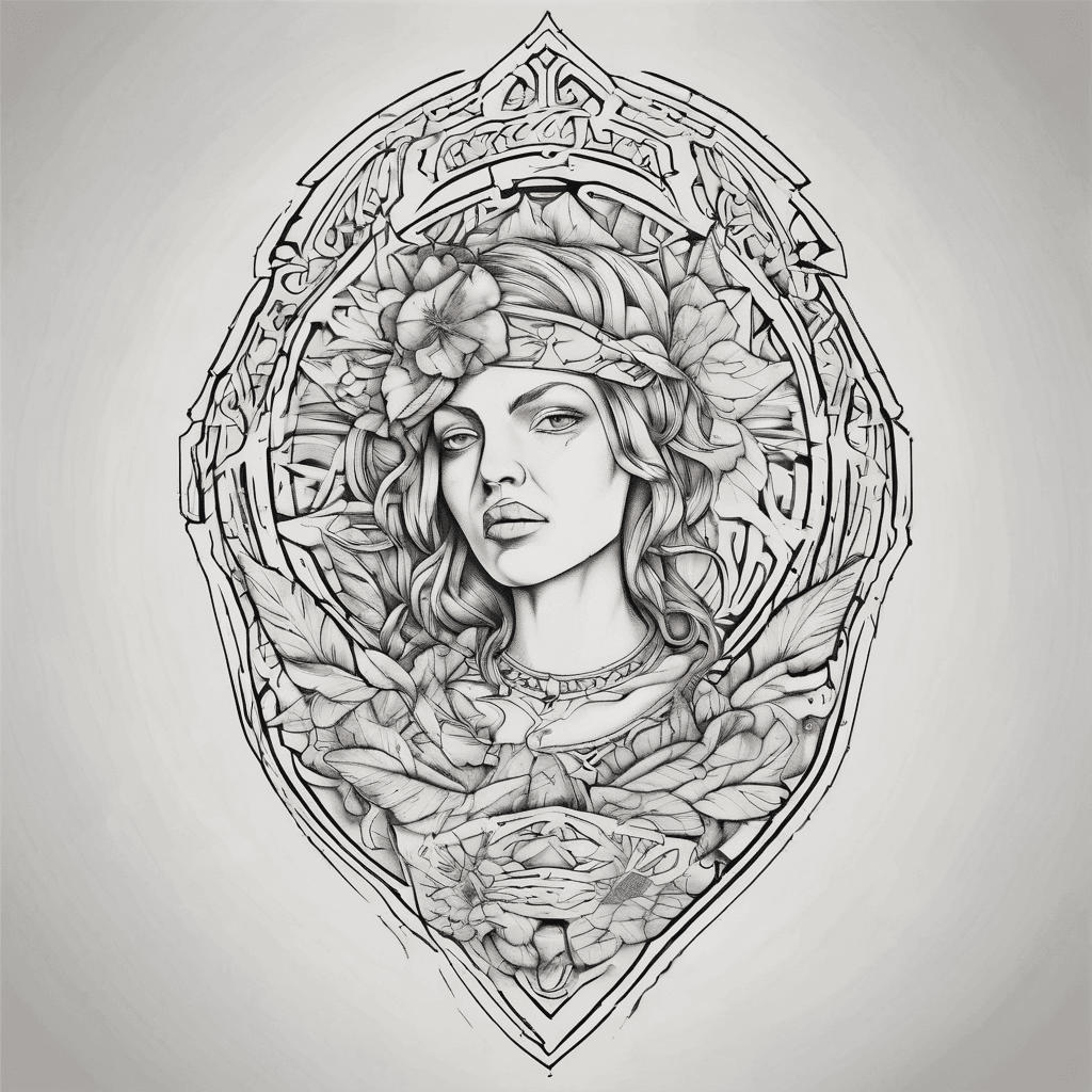 Design a tatto that incorporates the names Sarah, Joseph and Isabelle