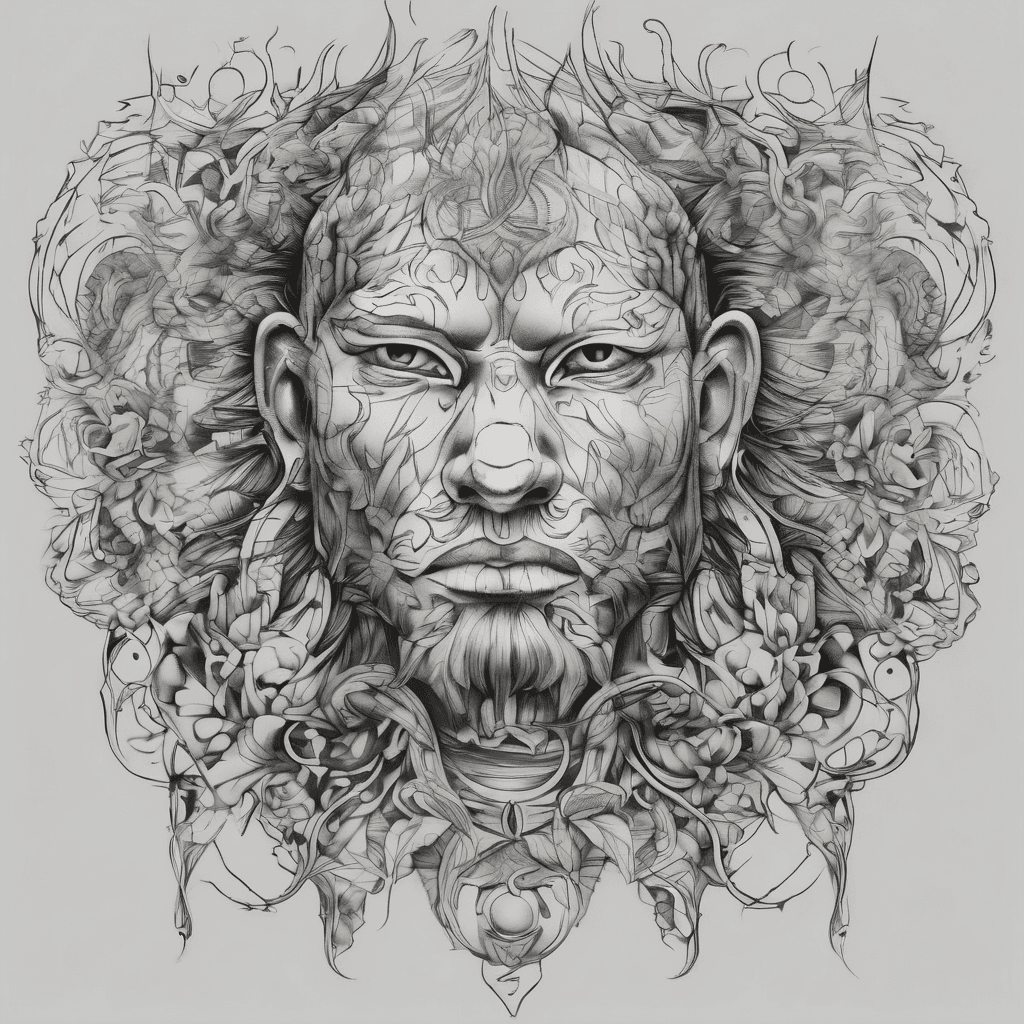 I want this tattoo to blend with my other tatto