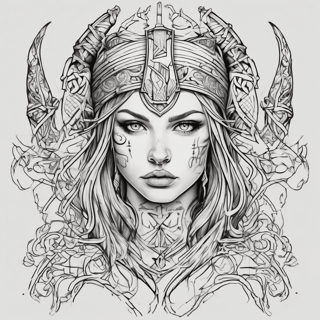 I want my daughters name tattooed on on my back small delicate Viking symbols would be cool
Scarlett
Madison