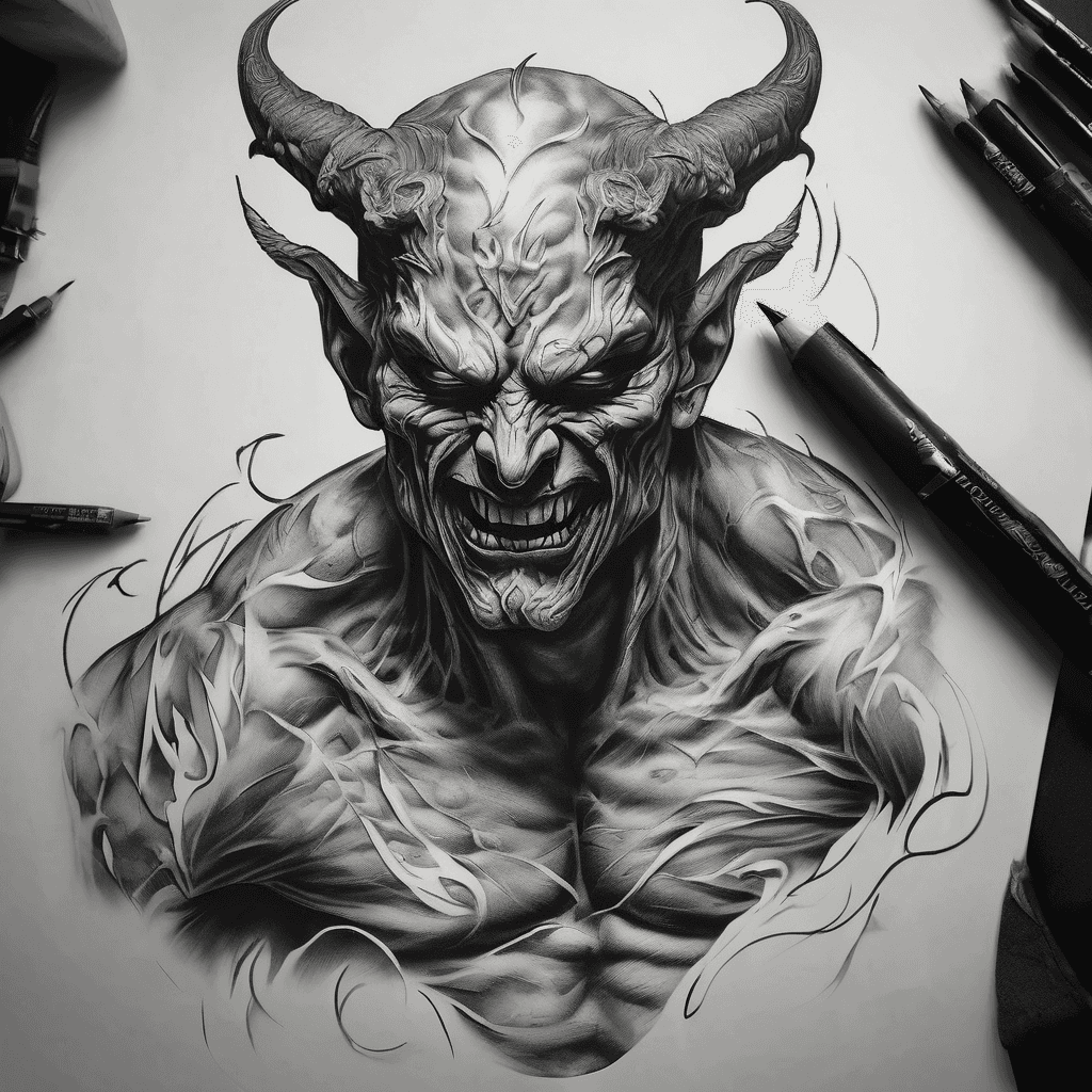 Demon shadow Focusing on the painful but powerful transformation of gaining strength when no one else is looking out for him