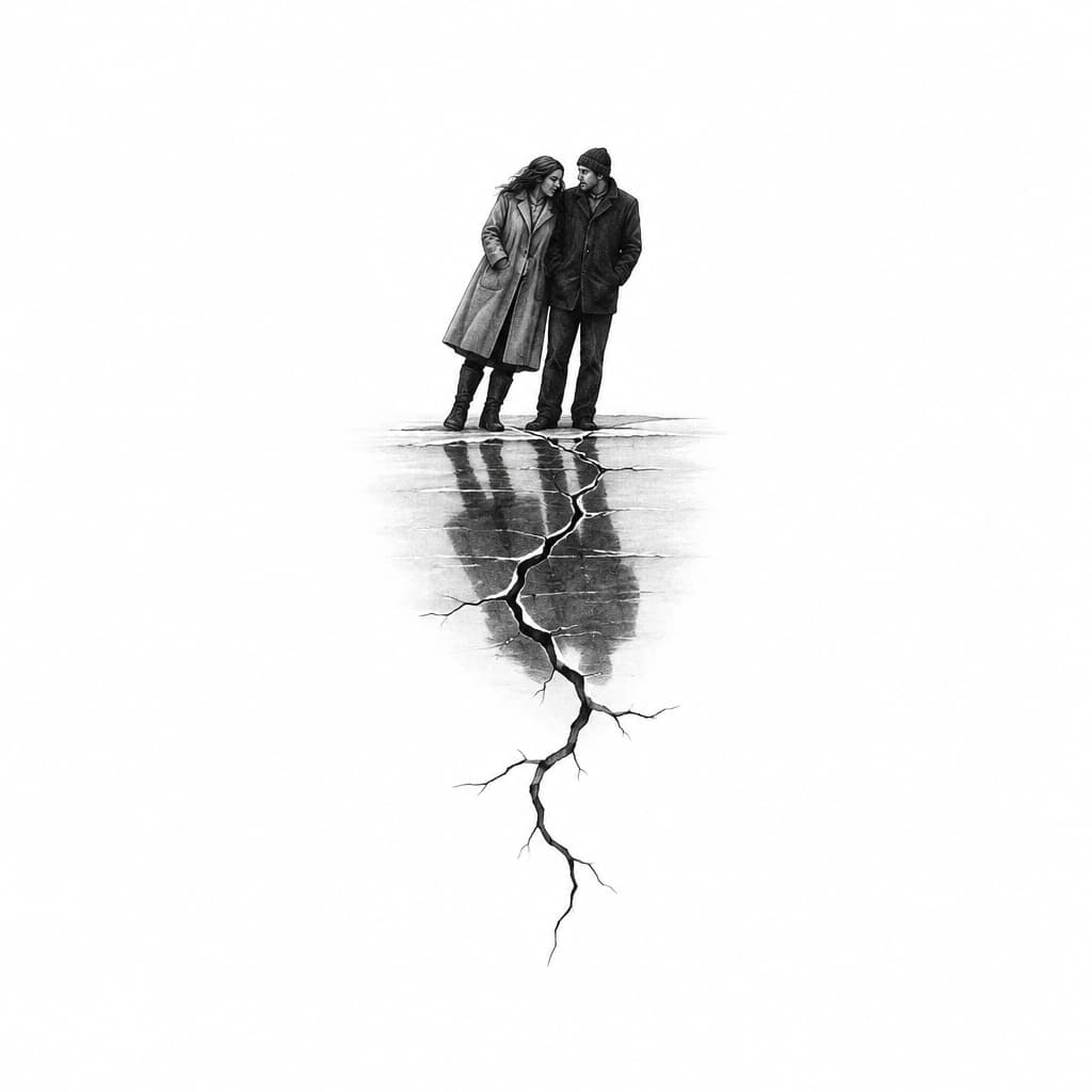 Eternal Sunshine of the spotless mind movie
Crack In ice
Minimalist
Lower side