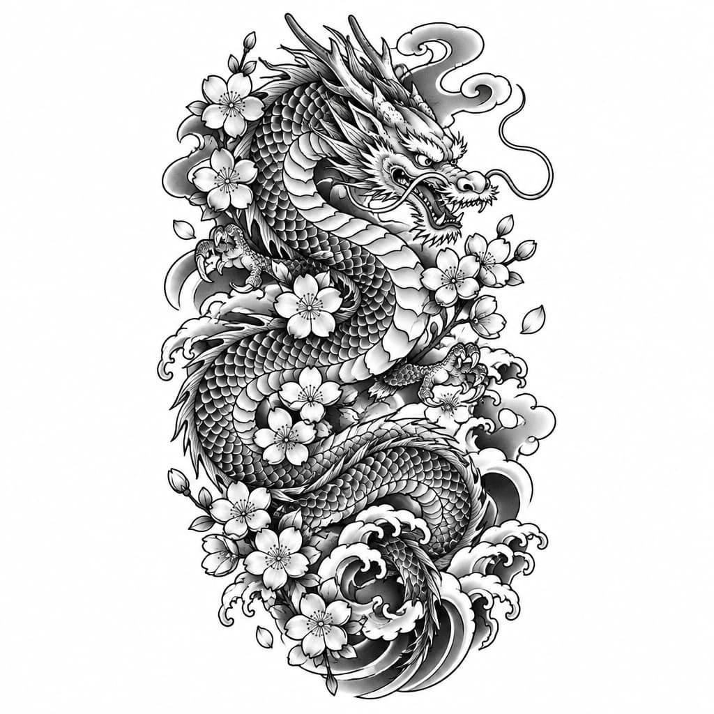 Tattoo-Ideen im Stil Japanisch