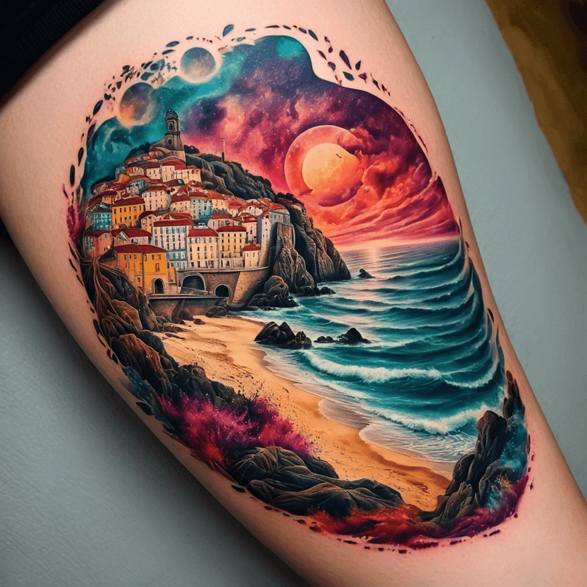Idée de tatouage trip