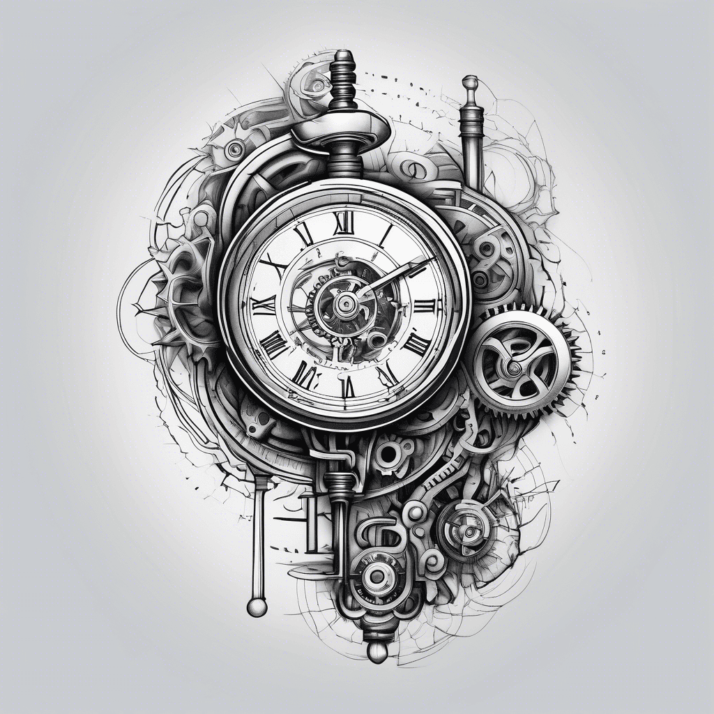 forearm long clockwork minimalist