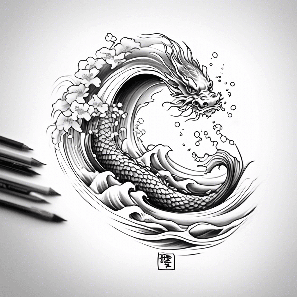 single wave small to fit on wrist very simple