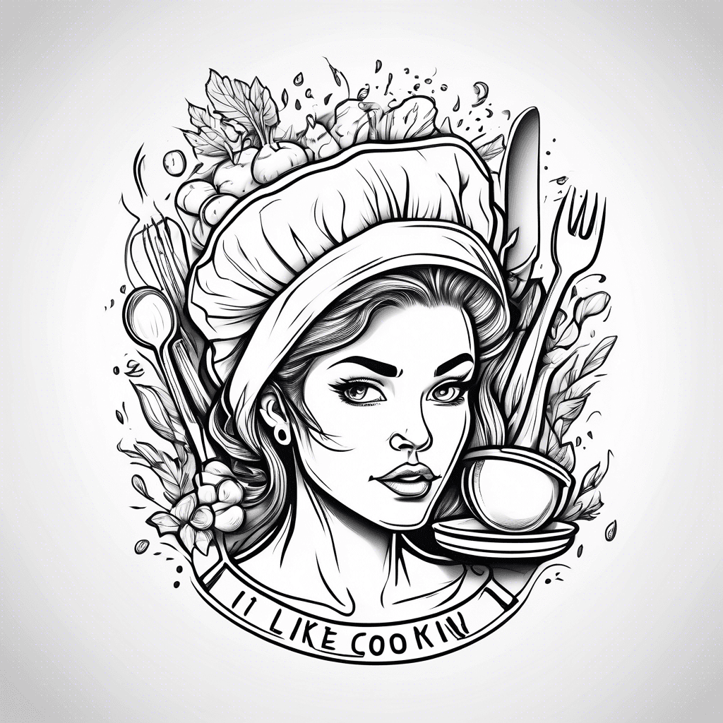 I like cooking and I want it to symbolise my strong and funny personality
