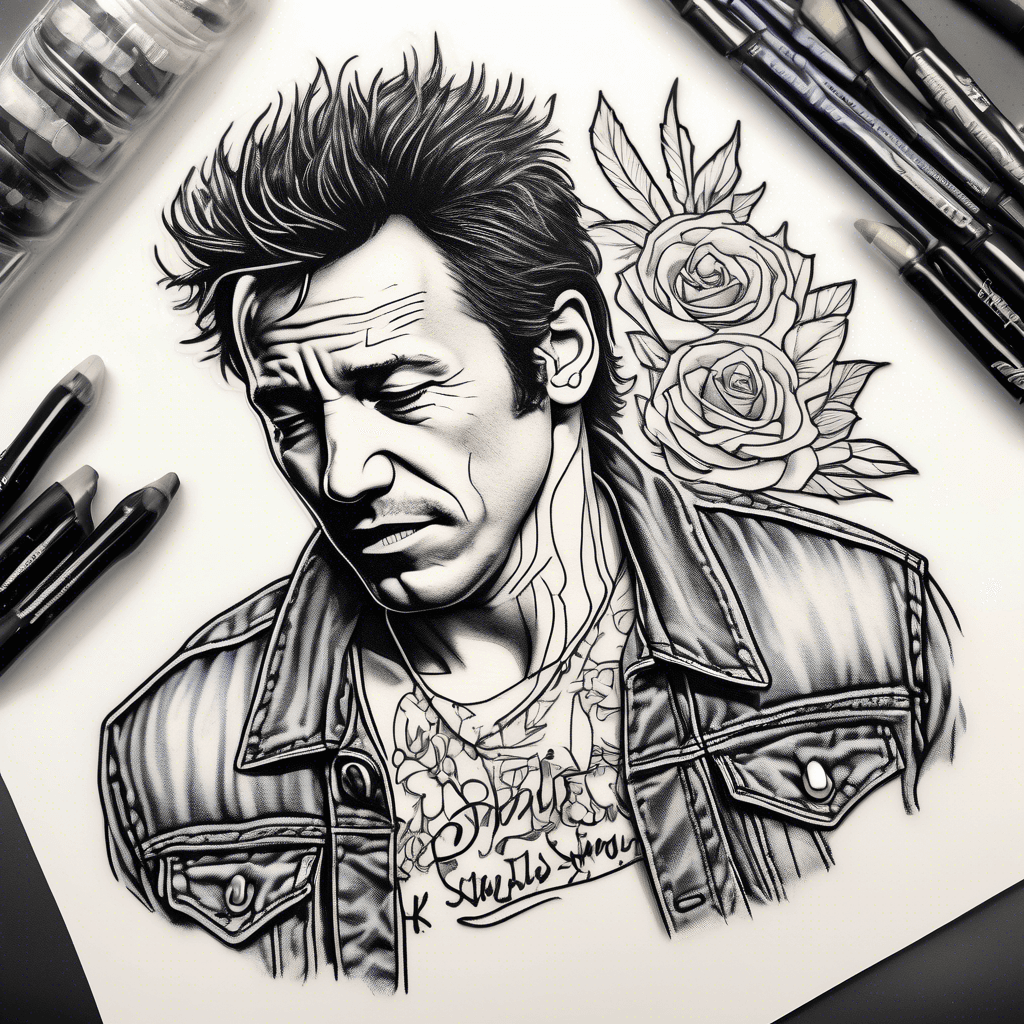 Bruce Springsteen Denim jacket with patches to honor my mom always telling me to wear a jacket or I’d get sick k