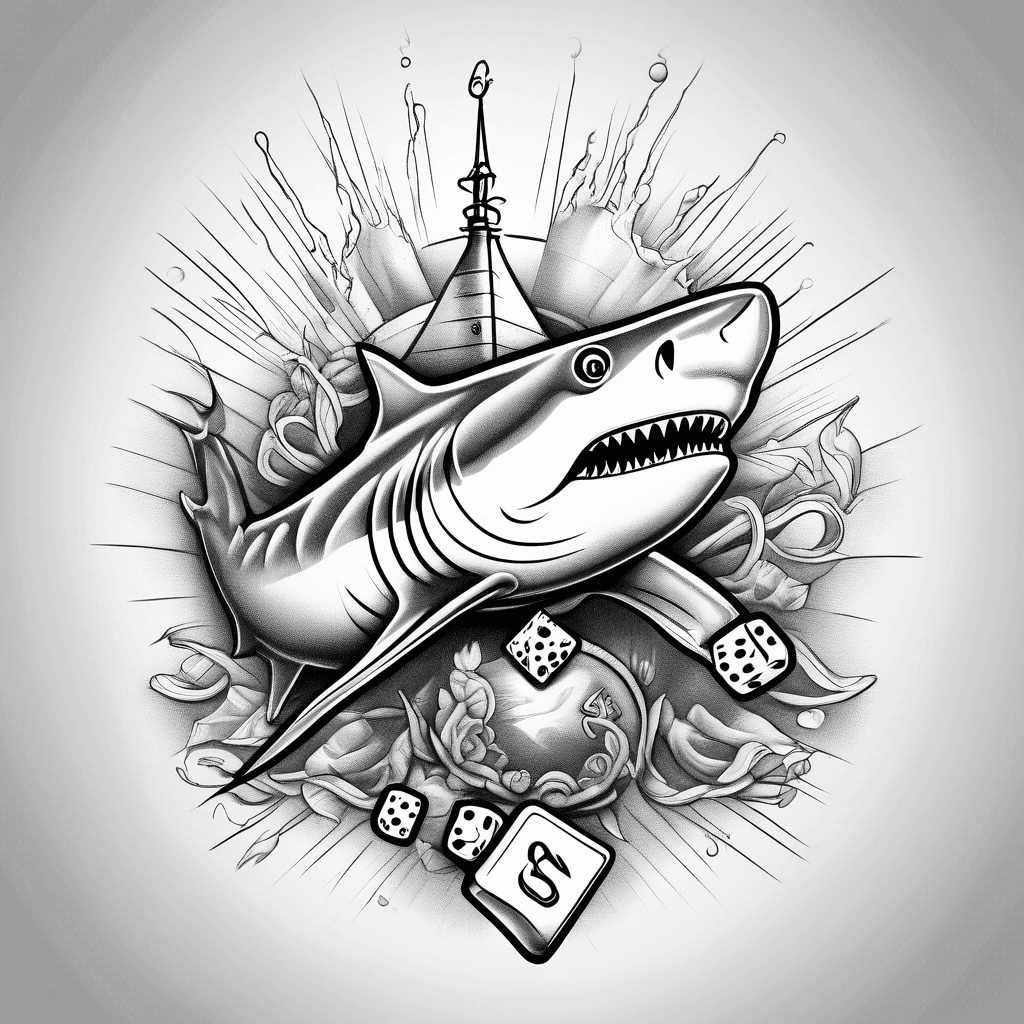Texas corpus christi hooks shark dice cards corpitos