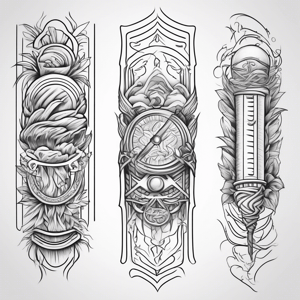 arm band, 1.5 inches wide, barber and hair stylist trinkets