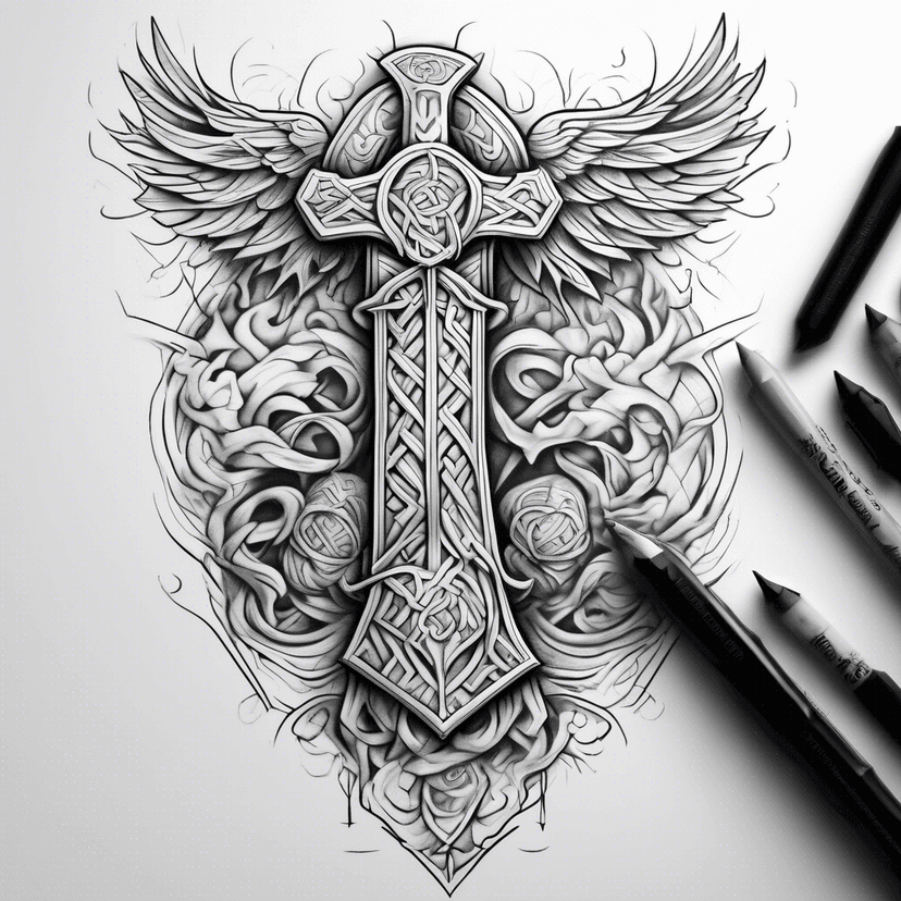 Idea per tatuaggio faith