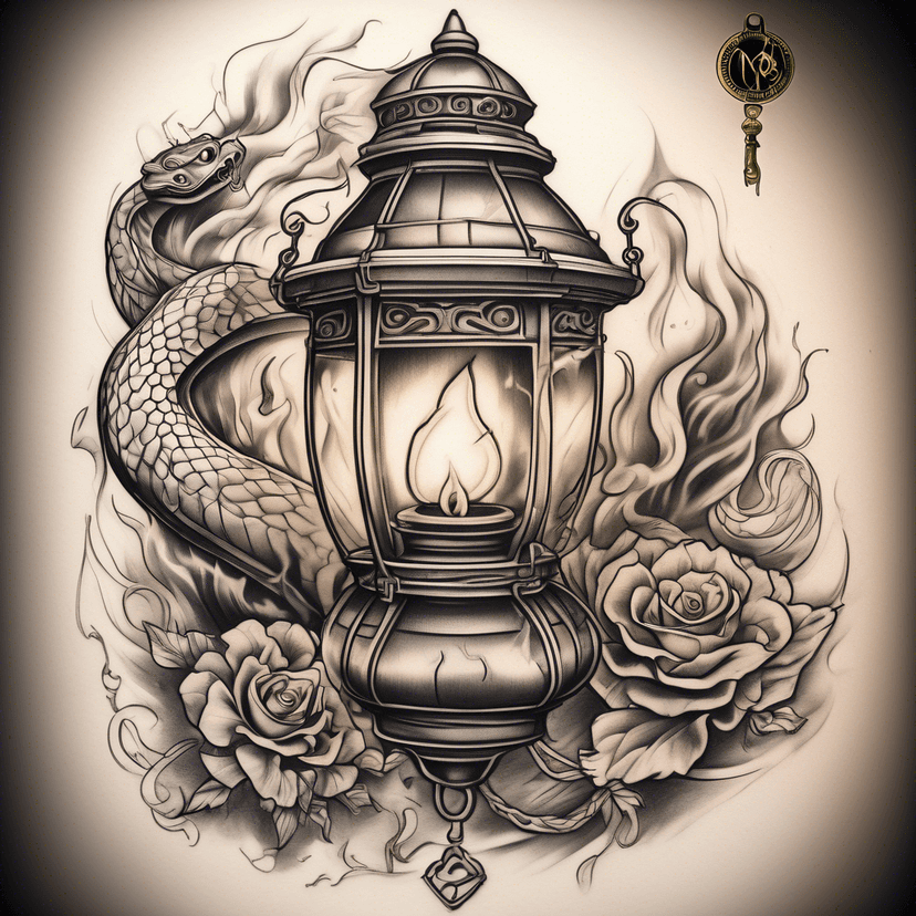 Idea per tatuaggio lantern
