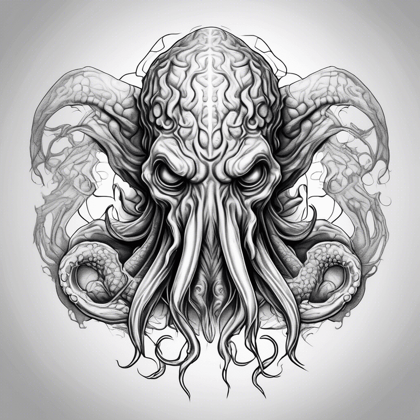 Idea per tatuaggio cthulhu
