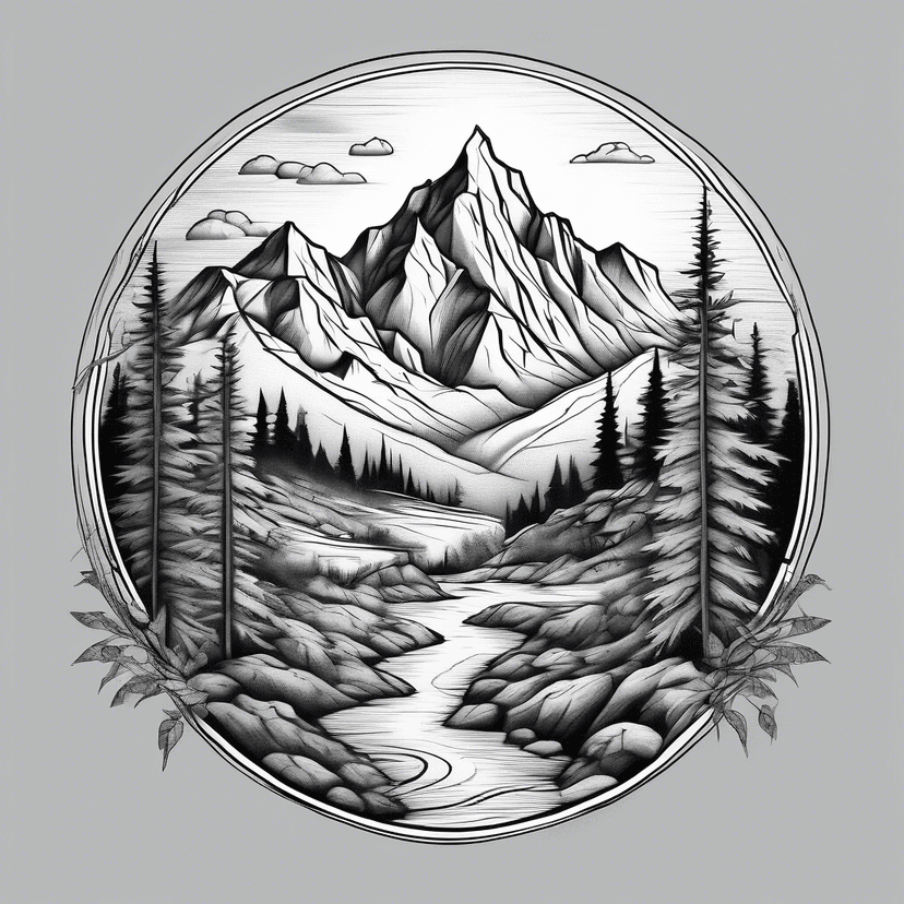 Idea per tatuaggio hiking