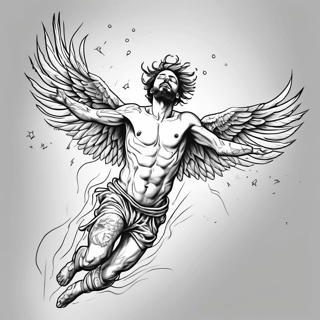 Suicideboys inspired Icarus falling from the sky