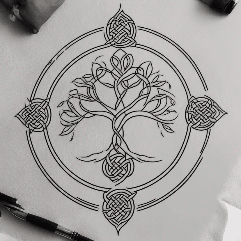 Idée de tatouage roots