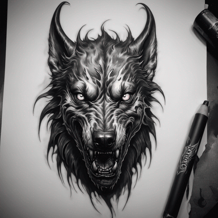 Idée de tatouage undead