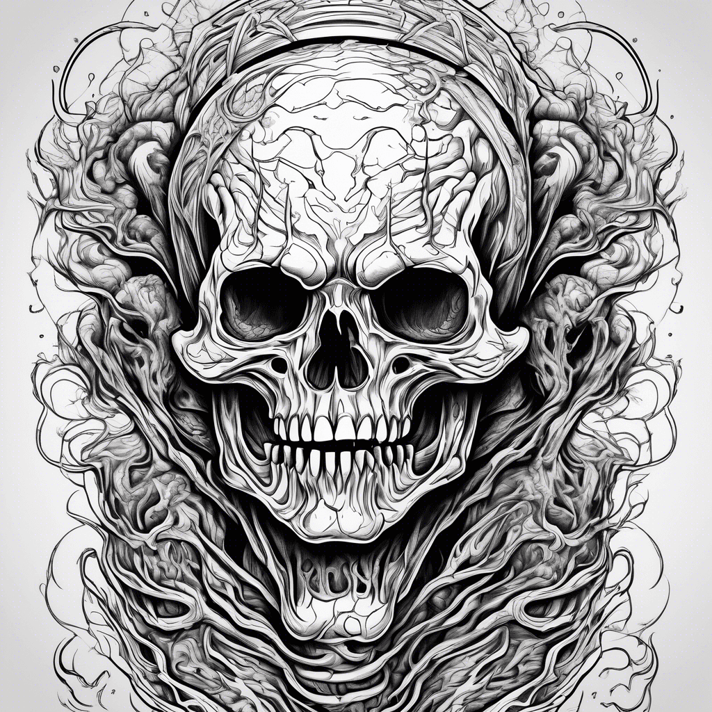 Scary, cosmic horror, flesh, scary, disturbing