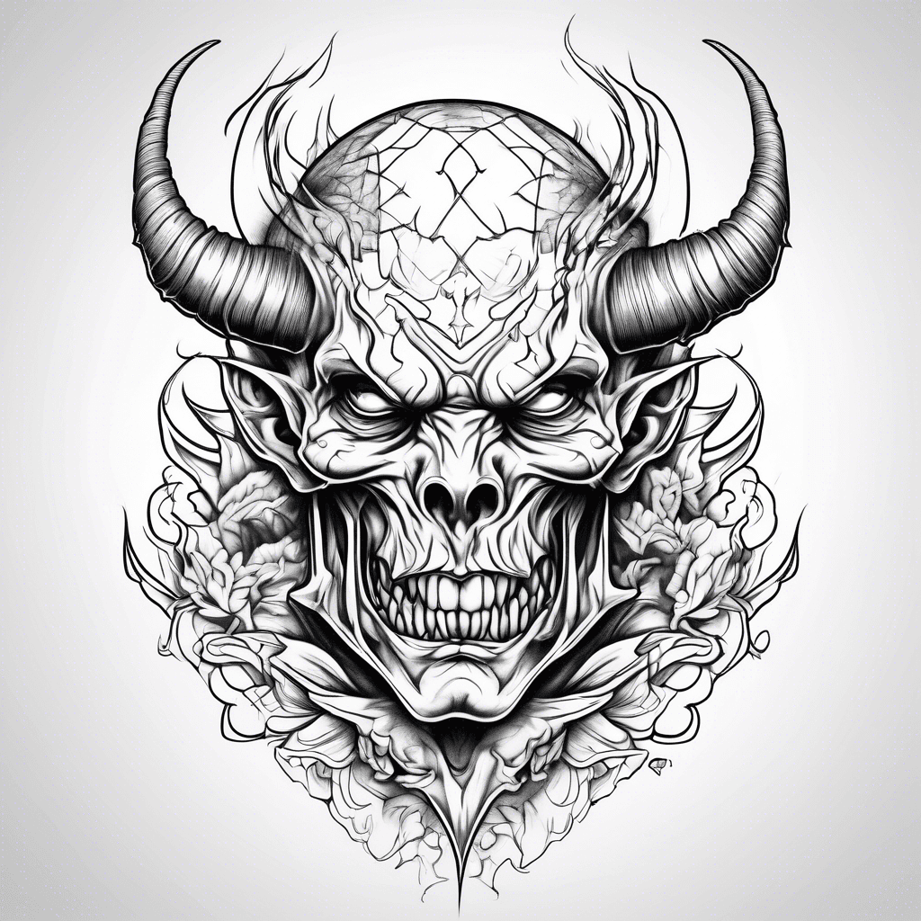 I want a devil tattoo scofield style half sleeve