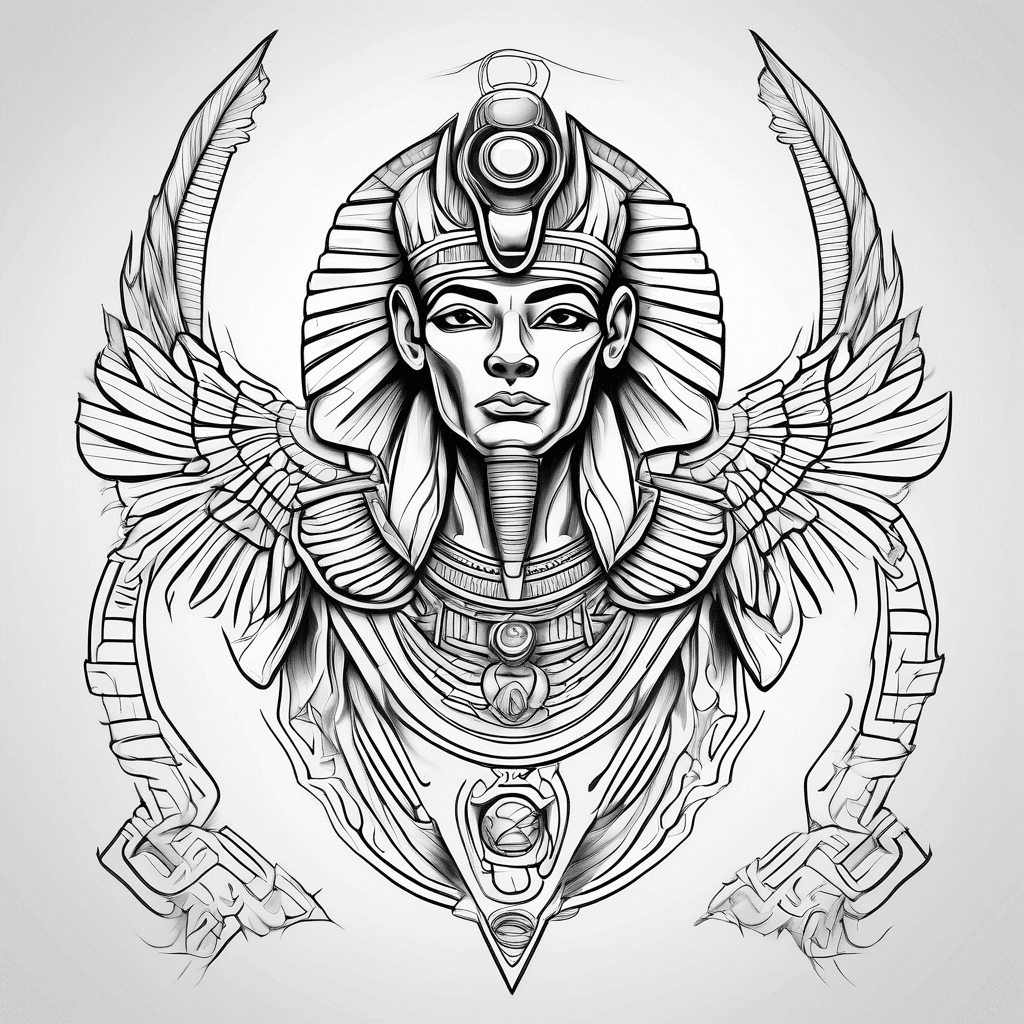 Egyptian god of justice but not far imagination