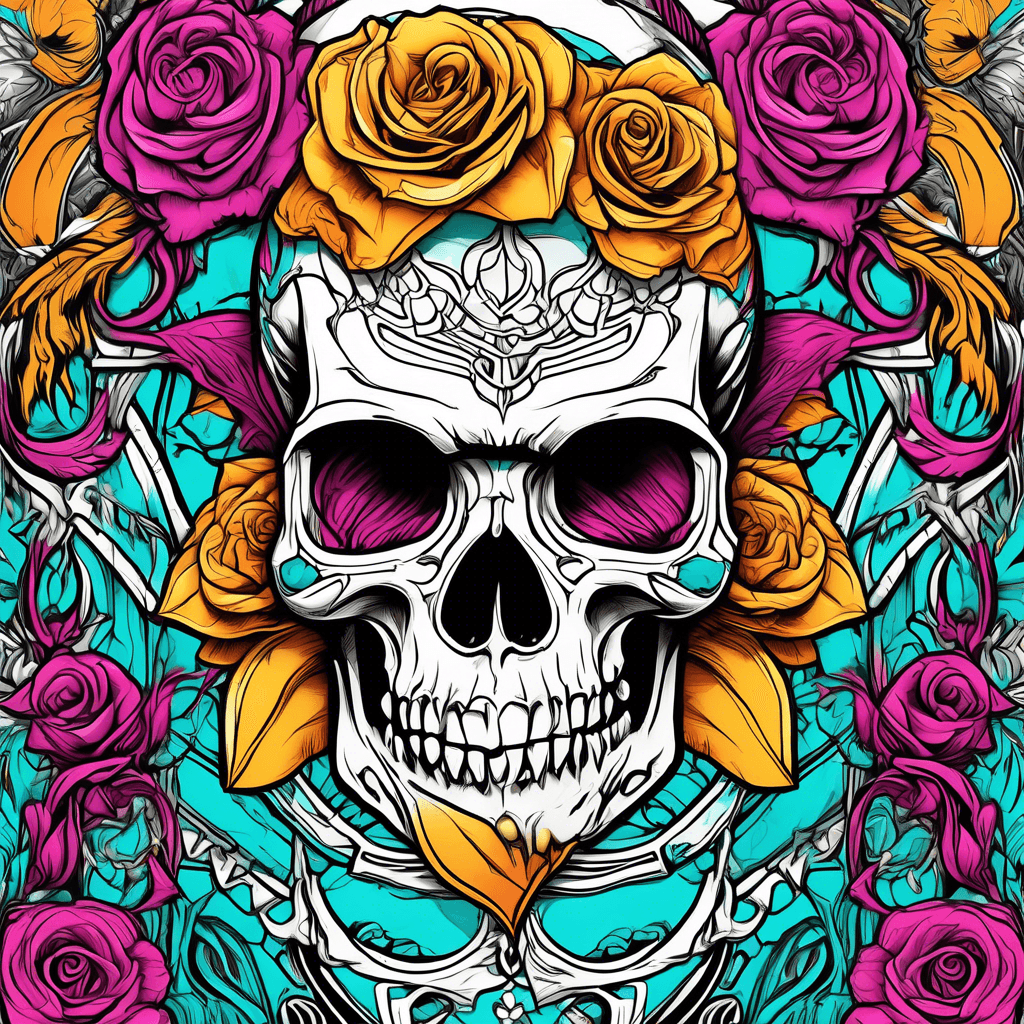 background of sliding colors between turquoise, magenta and amber-yellow