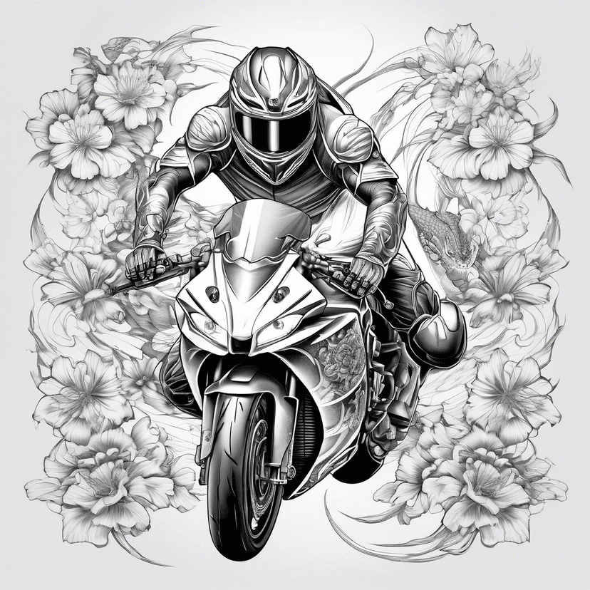 Idée de tatouage rider