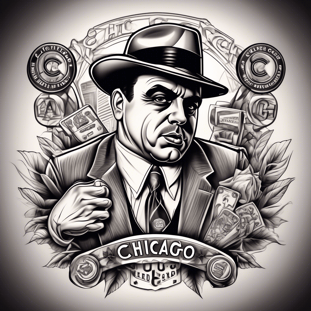 Chicago Cubs and Al Capone and Gambling and Chicago on the leg