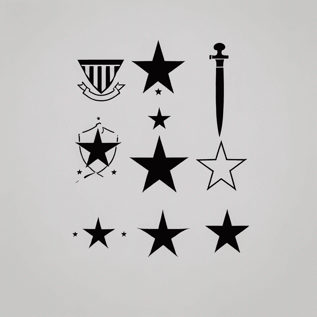 incorporate four stars, West Point academy, airborne infantry
