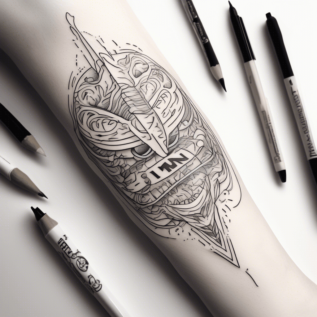 Use the words "I'm in" and design something that signifies friendship for men in their 50's
