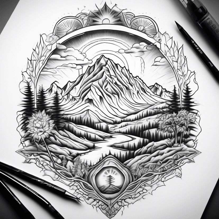 Idée de tatouage valley