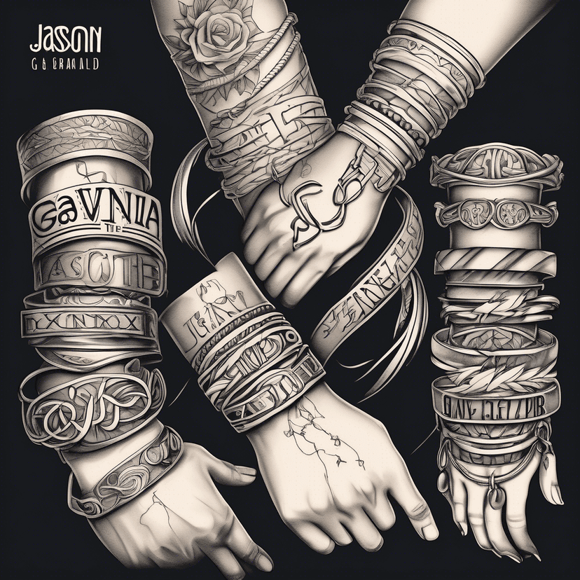 Idée de tatouage bracelet
