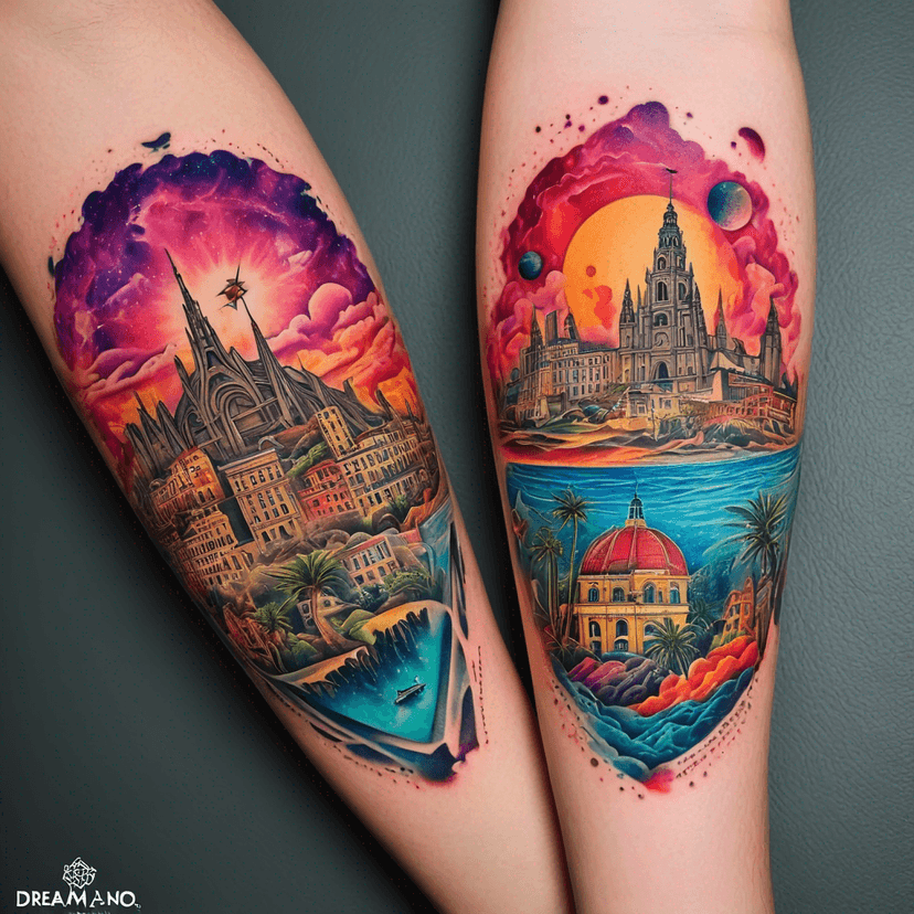 Idée de tatouage palma